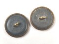 Schweiz, 2 x Knopf für eine Uniform je 23mm