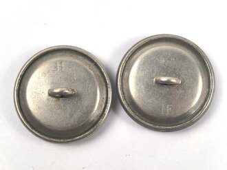 Schweiz, 2 x Knopf für eine Uniform je 23mm