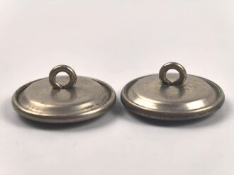 Schweiz, 2 x Knopf für eine Uniform je 23mm