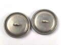 Schweiz, 2 x Knopf für eine Uniform je 23mm