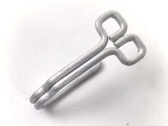 Koppelhaken für eine Feldbluse der Wehrmacht. Aluminium
