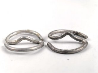 2 x S-Ring für Uniformknöpfe der Wehrmacht....