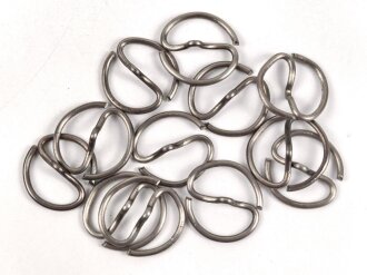 12 x S-Ring für Uniformknöpfe der Wehrmacht....