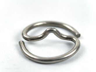 9 x S-Ring für Uniformknöpfe der Wehrmacht. Magnetisch