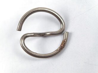 9 x S-Ring für Uniformknöpfe der Wehrmacht. Magnetisch