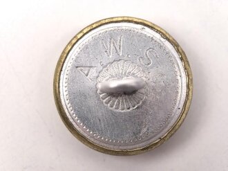 3 Stück Uniformknöpfe je 21mm, vergoldet