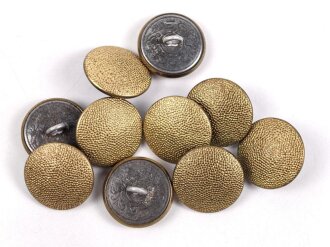 Vergoldeter Uniformknopf 21mm. Sie erhalten ein ( 1 ) Stück