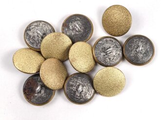 Vergoldeter Uniformknopf 21mm. Sie erhalten ein ( 1 ) Stück