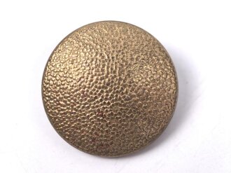 12 x Vergoldeter Uniformknopf je 21mm