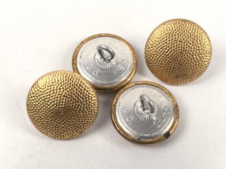 Vergoldeter Uniformknopf 21mm. Sie erhalten ein ( 1 ) Stück