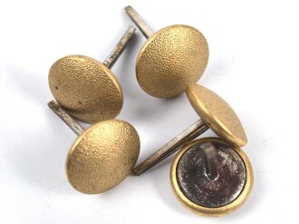 Vergoldeter Knopf für Uniform,18mm mit 20mm langen Splinten,  sie erhalten ein ( 1 ) Stück