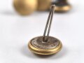 Vergoldeter Knopf für Uniform,18mm mit 20mm langen Splinten,  sie erhalten ein ( 1 ) Stück