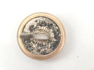 Vergoldeter Knopf für Uniform,18mm mit 15mm langen...