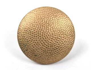 4 x "dunkelgoldfarbener" Uniformknopf je 21mm
