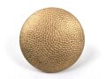4 x "dunkelgoldfarbener" Uniformknopf je 21mm