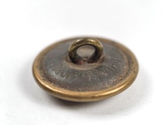 Konvolut 13 x  vergoldeter Uniformknopf meist 21mm