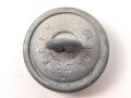 Uniformknopf 19,4mm, Zink versilbert. Sie erhalten ein ( 1 ) Stück