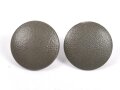 2 x Knopf für eine Feldbluse der Wehrmacht. Durchmesser 20mm, Originallack