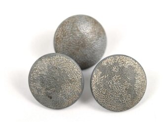 3 x Knopf für eine Feldbluse der Wehrmacht. Durchmesser 21mm