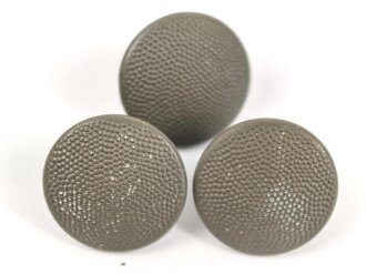 3 x Knopf für eine Feldbluse der Wehrmacht. Durchmesser je 19mm