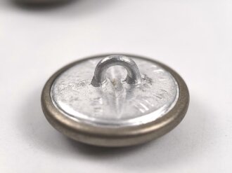 Uniformknopf 21mm, Hersteller GWL " Extra Fein" , sie erhalten ein ( 1 ) Stück