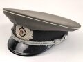 Nationale Volksarmee NVA der DDR, Schirmmütze für einen Offizier der Landstreitkräfte, Kopfgrösse 54, Hergestellt 1984