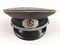 Nationale Volksarmee NVA der DDR, Schirmmütze für einen Offizier der Landstreitkräfte, Kopfgrösse 54, Hergestellt 1984