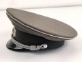 Nationale Volksarmee NVA der DDR, Schirmmütze für einen Offizier der Landstreitkräfte, Kopfgrösse 56, Hergestellt 1978