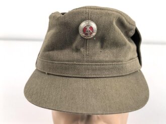 DDR, Feldmütze Kampfgruppen MdI, Grösse 56, Hergestellt 1976