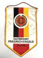 DDR Wimpel "Wachregiment Friedrich Engels 1963-1988" 17 x 27cm