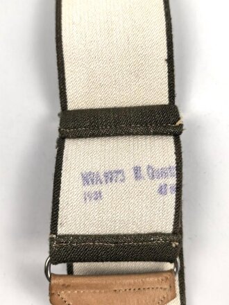 Nationale Volksarmee der DDR, Paar Hosenträger datiert 1973