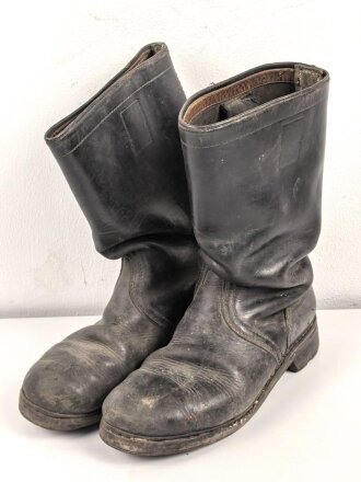 Bundeswehr, Paar Stiefel für Mannschaften. Ungereinigtes Paar, Sohlenlänge 31cm