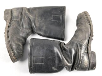 Bundeswehr, Paar Stiefel für Mannschaften. Ungereinigtes Paar, Sohlenlänge 31cm