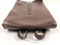 Bundeswehr, Kartentasche Leder, gebraucht