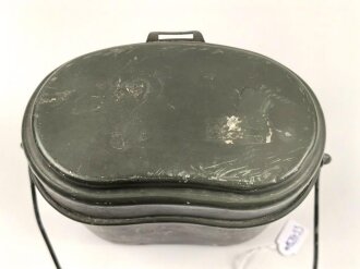 Deutschland nach 1945, Kochgeschirr Aluminium, Originallack, nicht gestempelt