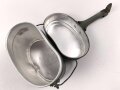 Deutschland nach 1945, Kochgeschirr Aluminium, Originallack, nicht gestempelt