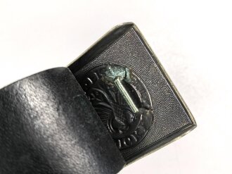 Bundeswehr Koppel mit Schloss. Getragenes Stück, Gesamtlänge 93cm