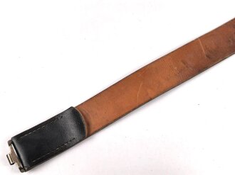 Bundeswehr Koppel mit Schloss. Getragenes Stück, Gesamtlänge 93cm