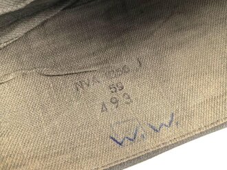 Nationale Volksarmee der DDR, Schiffchen für Mannschaften, Kopfgrösse 59