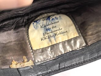 Bundeswehr , Schiffchen für einen Offizier der Luftwaffe. Kopfgrösse gemessen 54