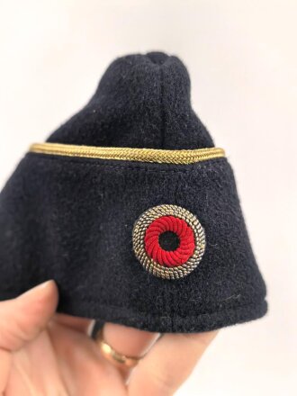 Bundesmarine , Schiffchen für einen Offizier. Kopfgrösse gemessen 54