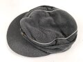 Bundeswehr, Feldmütze alter Art, dunkelgrau, Schweissband defekt. Sehr kleine Kopfgrösse