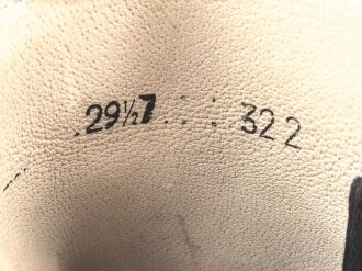 Nationale Volksarmee der DDR, paar Stiefel für Offiziere. Ungetragen, NVA Größe 29 1/ 2 = US 10 = EU 44
