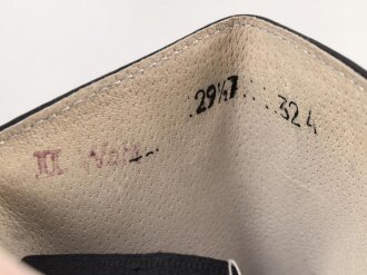 Nationale Volksarmee der DDR, paar Stiefel für Offiziere. Ungetragen, NVA Größe 29 1/ 2 = US 10 = EU 44