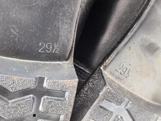 Nationale Volksarmee der DDR, paar Stiefel für Offiziere. Ungetragen, NVA Größe 29 1/ 2 = US 10 = EU 44