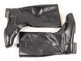 Nationale Volksarmee der DDR, paar Stiefel für Offiziere. Ungetragen, NVA Größe 29 1/ 2 = US 10 = EU 44