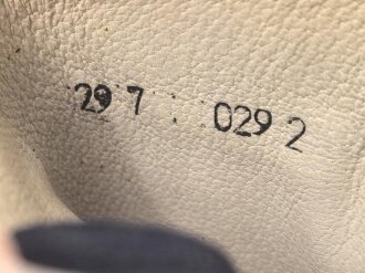Nationale Volksarmee der DDR, paar Stiefel für Mannschaften. Ungetragen, NVA Größe 29 = US 9,5 = EU 43,5