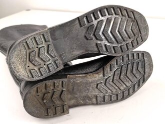 Nationale Volksarmee der DDR, paar Stiefel für Mannschaften. Ungetragen, NVA Größe 29 1/ 2 = US 10 = EU 44