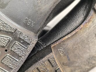 Nationale Volksarmee der DDR, paar Stiefel für Mannschaften. Ungetragen, NVA Größe 29 1/ 2 = US 10 = EU 44