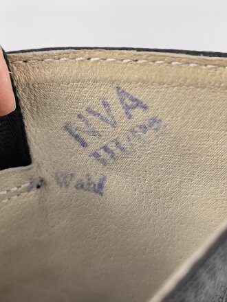 Nationale Volksarmee der DDR, paar Stiefel für Mannschaften. Ungetragen, NVA Größe 29 1/ 2 = US 10 = EU 44